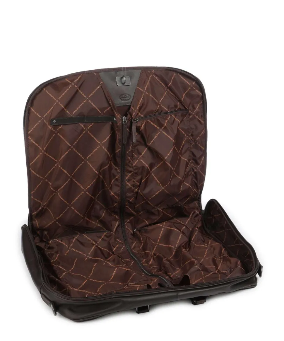 Cow Wax Pull Up Josh Kleidersack dunkelbraun 60 cm