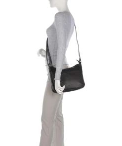 Cow Wax Pull Up Loraine Umhängetasche Rindsleder dunkelbraun