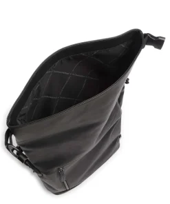 Cow Wax Pull Up Mazara Rucksack 13″ Pull-Up Rindsleder schwarz