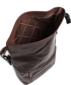 Cow Wax Pull Up Mazara Rucksack 13″ Pull-Up Rindsleder dunkelbraun