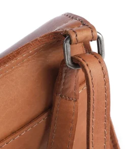 Cow Wax Pull Up Nebra Handytasche Pull-Up Rindsleder cognac