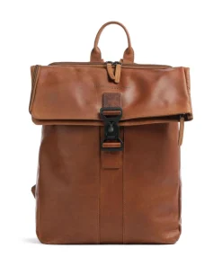 Cow Wax Pull Up Savona Rucksack 15″ Pull-Up Rindsleder cognac