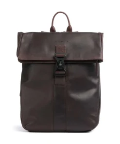 Cow Wax Pull Up Savona Rucksack 15″ Pull-Up Rindsleder dunkelbraun