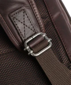 Cow Wax Pull Up Savona Rucksack 15″ Pull-Up Rindsleder dunkelbraun