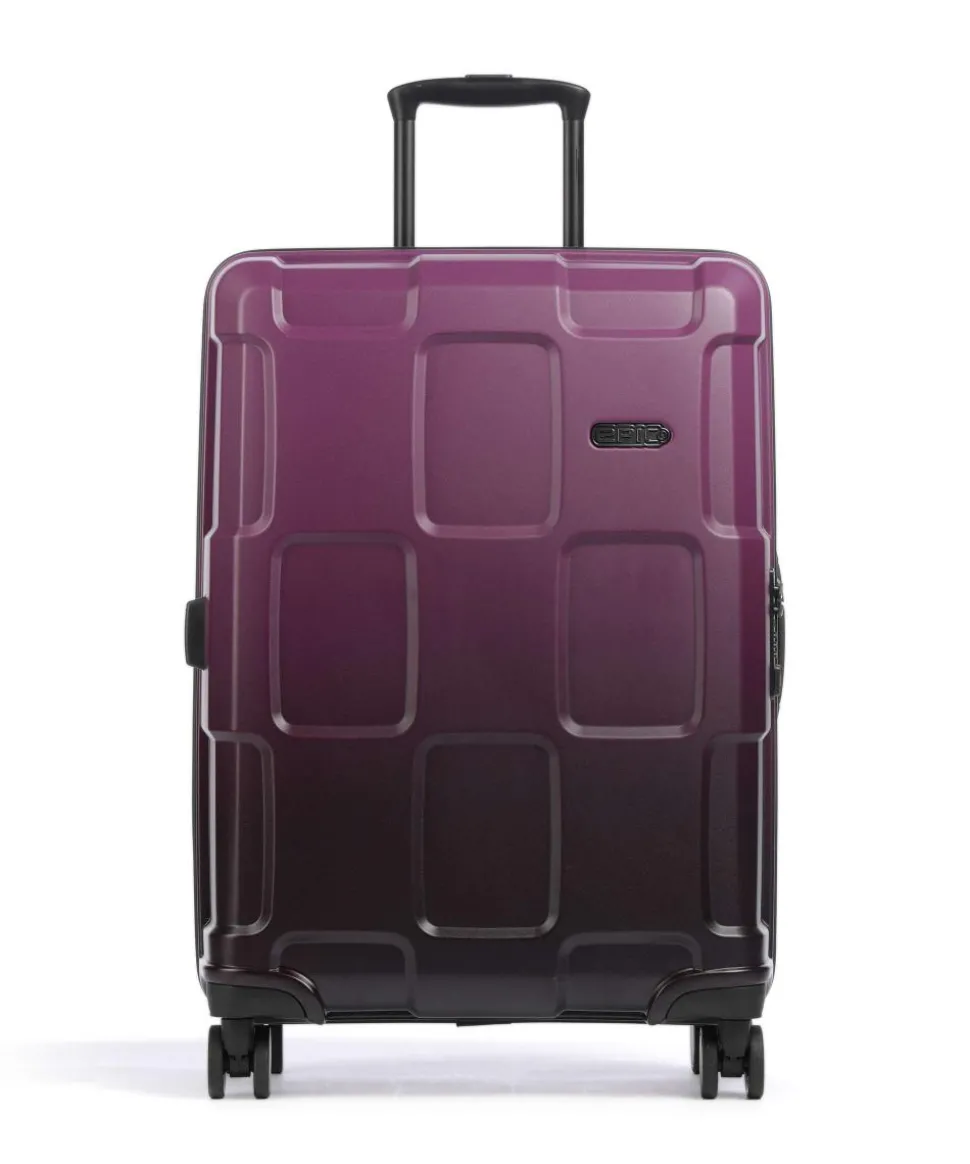 Crate Wildlife 4-Rollen Trolley violett 65 cm