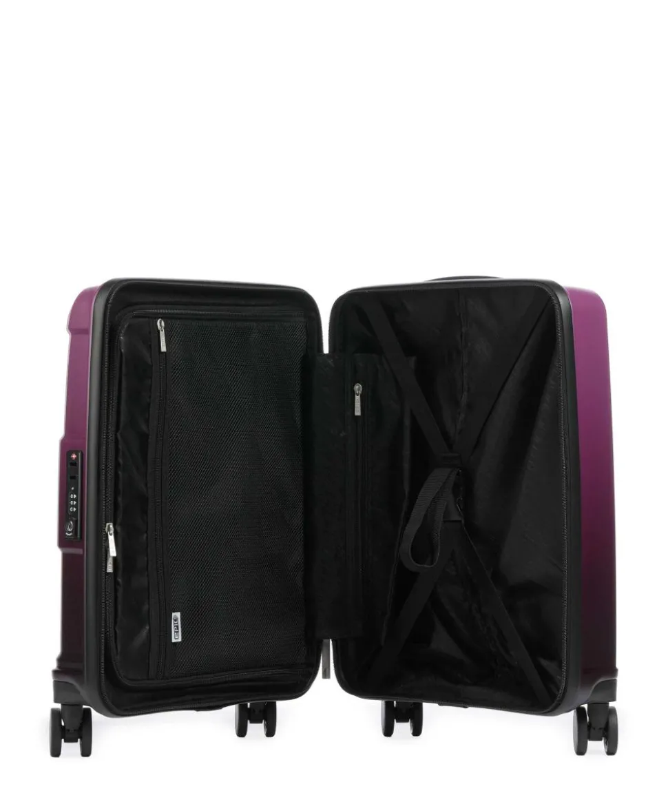 Crate Wildlife 4-Rollen Trolley violett 55 cm