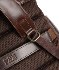 Crazy Horse Norman Rolltop Rucksack 13″ Rindsleder braun