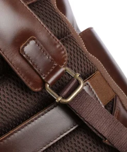 Crazy Horse Norman Rolltop Rucksack 13″ Rindsleder braun