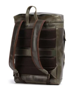 Crazy Horse Siwa Rucksack 15″ Rindsleder olivgrün