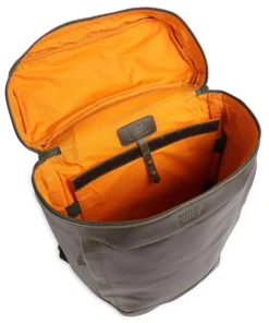 Crazy Horse Siwa Rucksack 15″ Rindsleder olivgrün