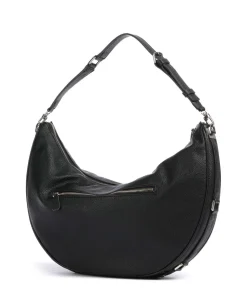 Cresidia Beuteltasche Lederimitat schwarz