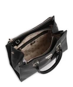 Cresidia Handtasche Lederimitat schwarz