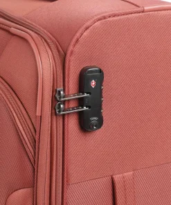 Croatia 4-Rollen Trolley Set koralle 3-tlg.