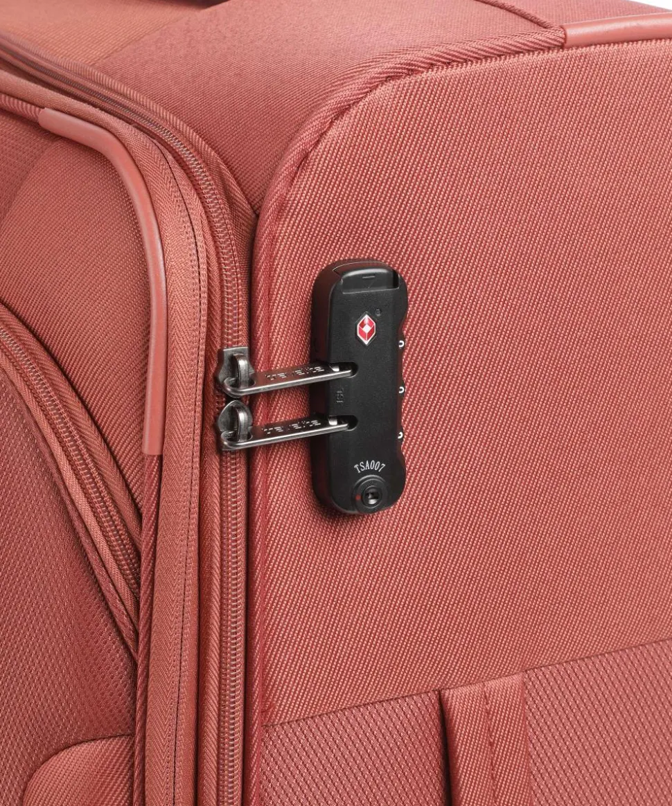 Croatia 4-Rollen Trolley Set koralle 3-tlg.