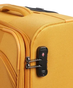 Croatia 4-Rollen Trolley Set gelb 3-tlg.