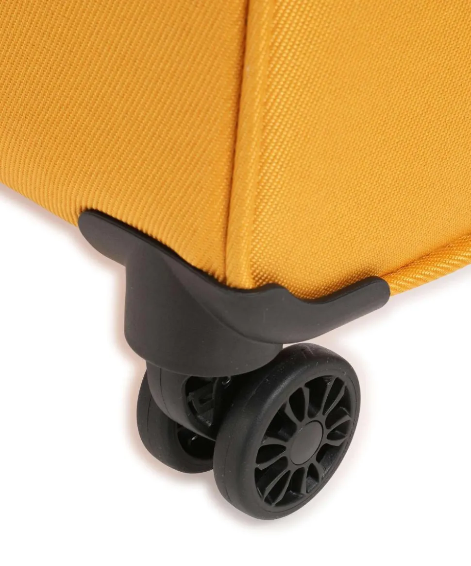 Croatia 4-Rollen Trolley Set gelb 3-tlg.