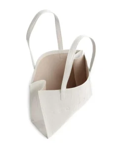 Croccon Shopper Lederimitat creme