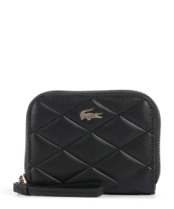 Crocodelle Geldbörse fein genarbtes Rindsleder schwarz
