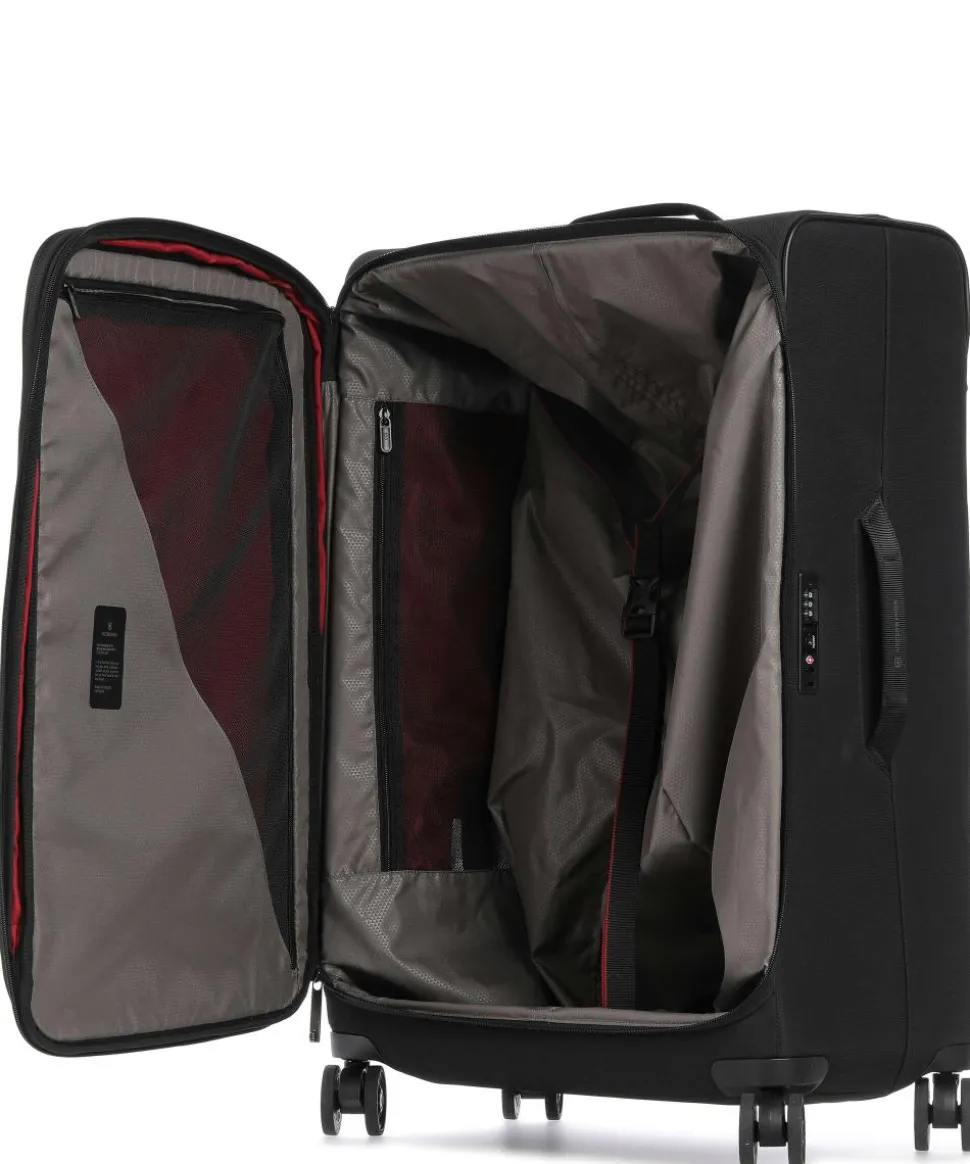 Crosslight Large 4-Rollen Trolley schwarz 76 cm