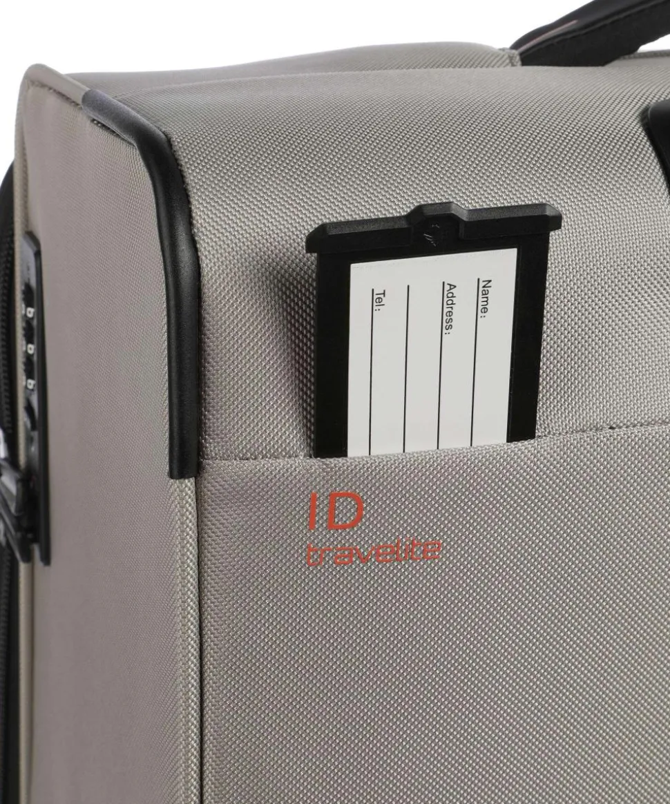 Crosslite 5.0 4-Rollen Trolley beige 77 cm