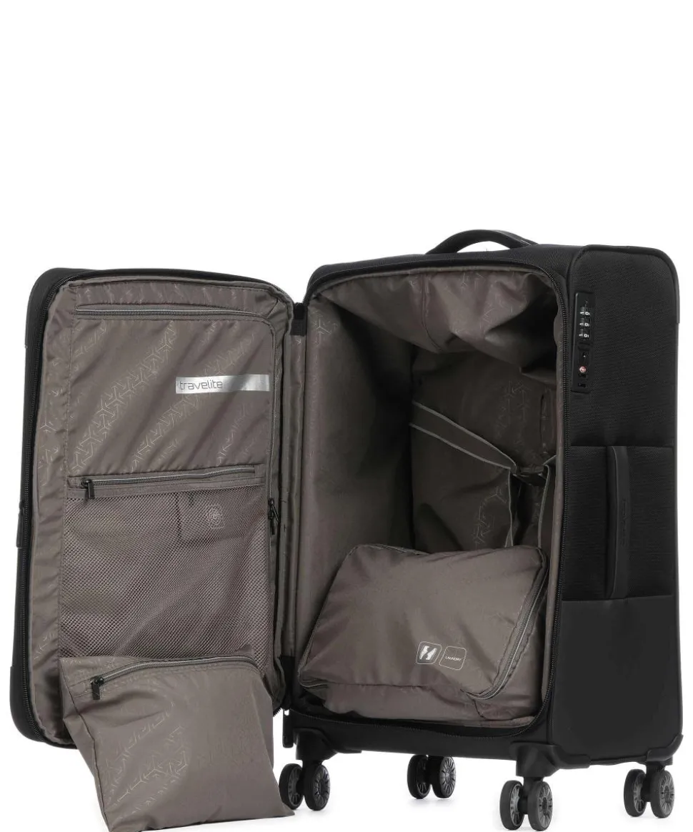 Crosslite 5.0 4-Rollen Trolley schwarz 66 cm