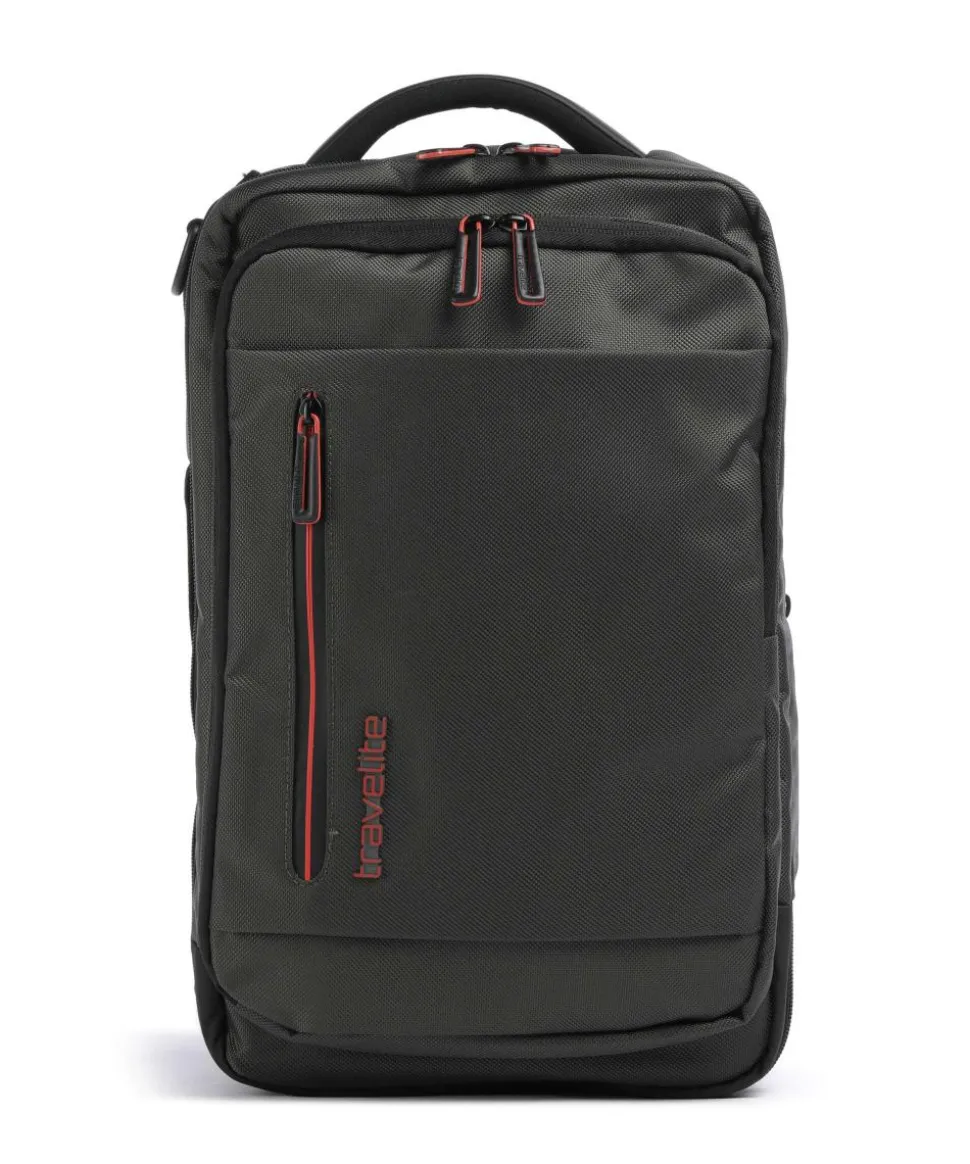 Crosslite Reiserucksack 15″ recyceltes Polyester khaki