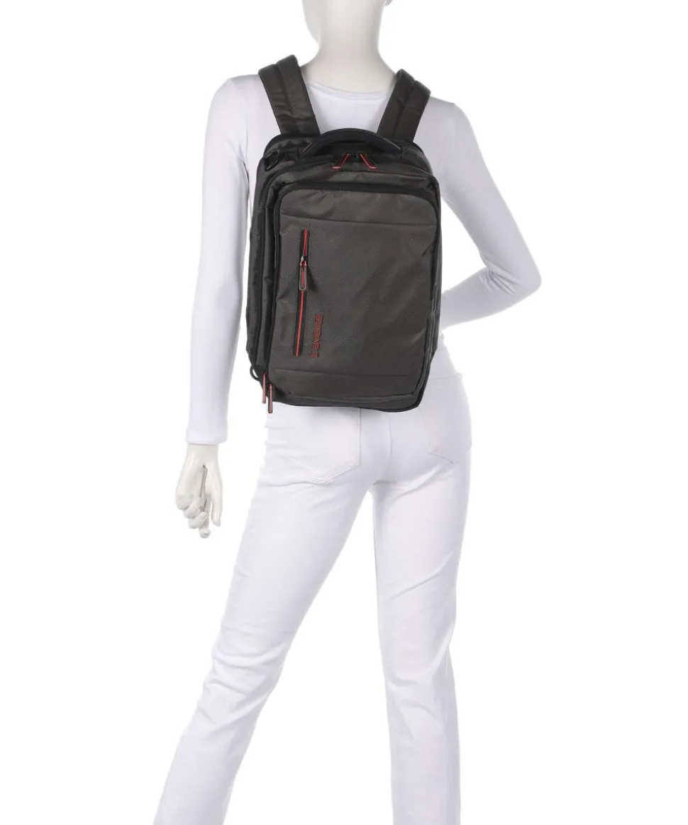 Crosslite Reiserucksack 15″ recyceltes Polyester khaki