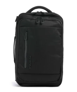 Crosslite Reiserucksack 15″ recyceltes Polyester schwarz