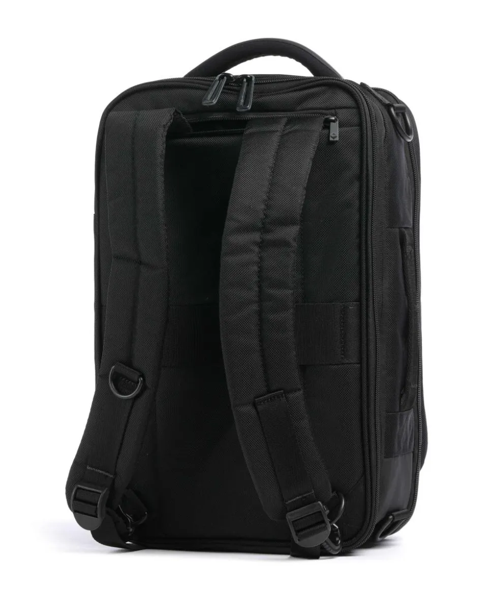 Crosslite Reiserucksack 15″ recyceltes Polyester schwarz