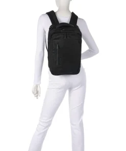 Crosslite Reiserucksack 15″ recyceltes Polyester schwarz