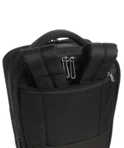 Crosslite Reiserucksack 15″ recyceltes Polyester schwarz