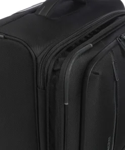 Crosslite 4-Rollen Trolley schwarz 55 cm