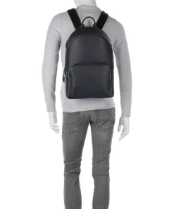 Crosstown Rucksack 13″ genarbtes Rindsleder navy