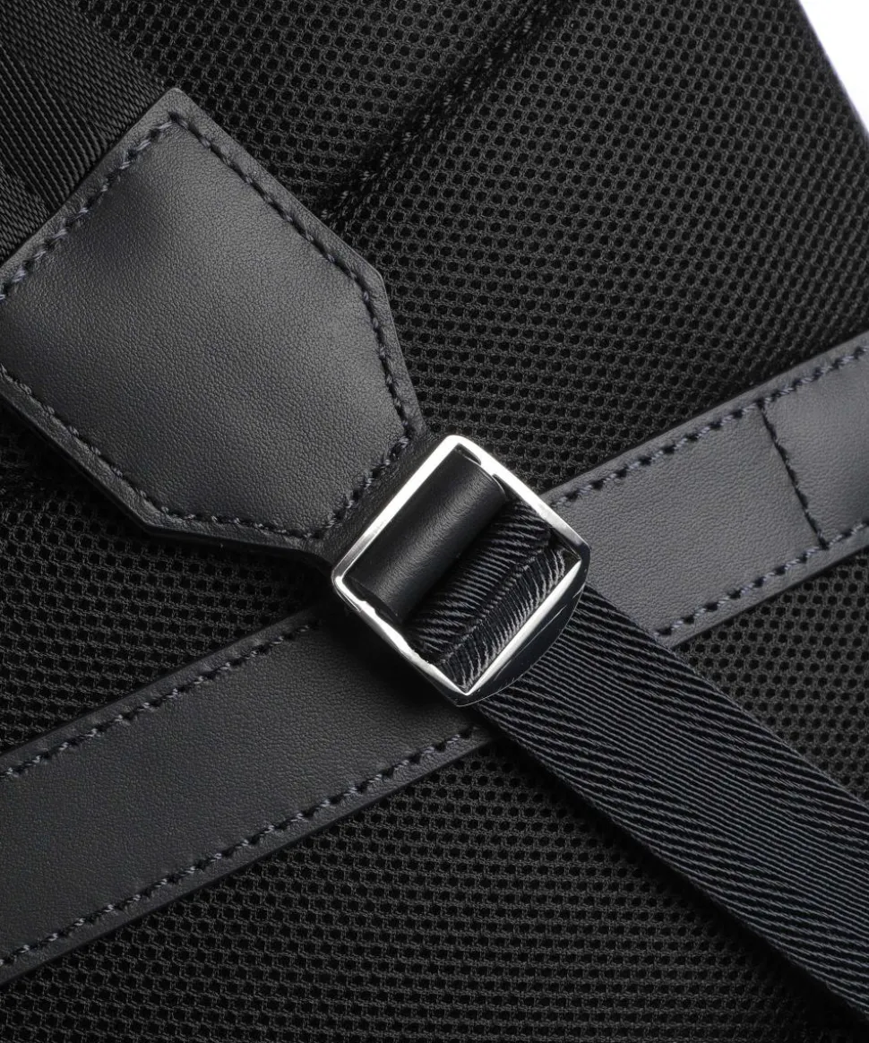 Crosstown Rucksack 13″ genarbtes Rindsleder navy