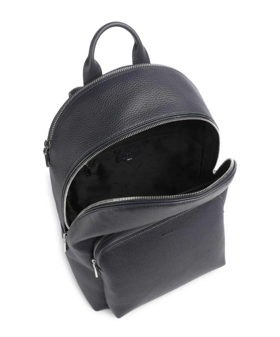 Crosstown Rucksack 13″ genarbtes Rindsleder navy