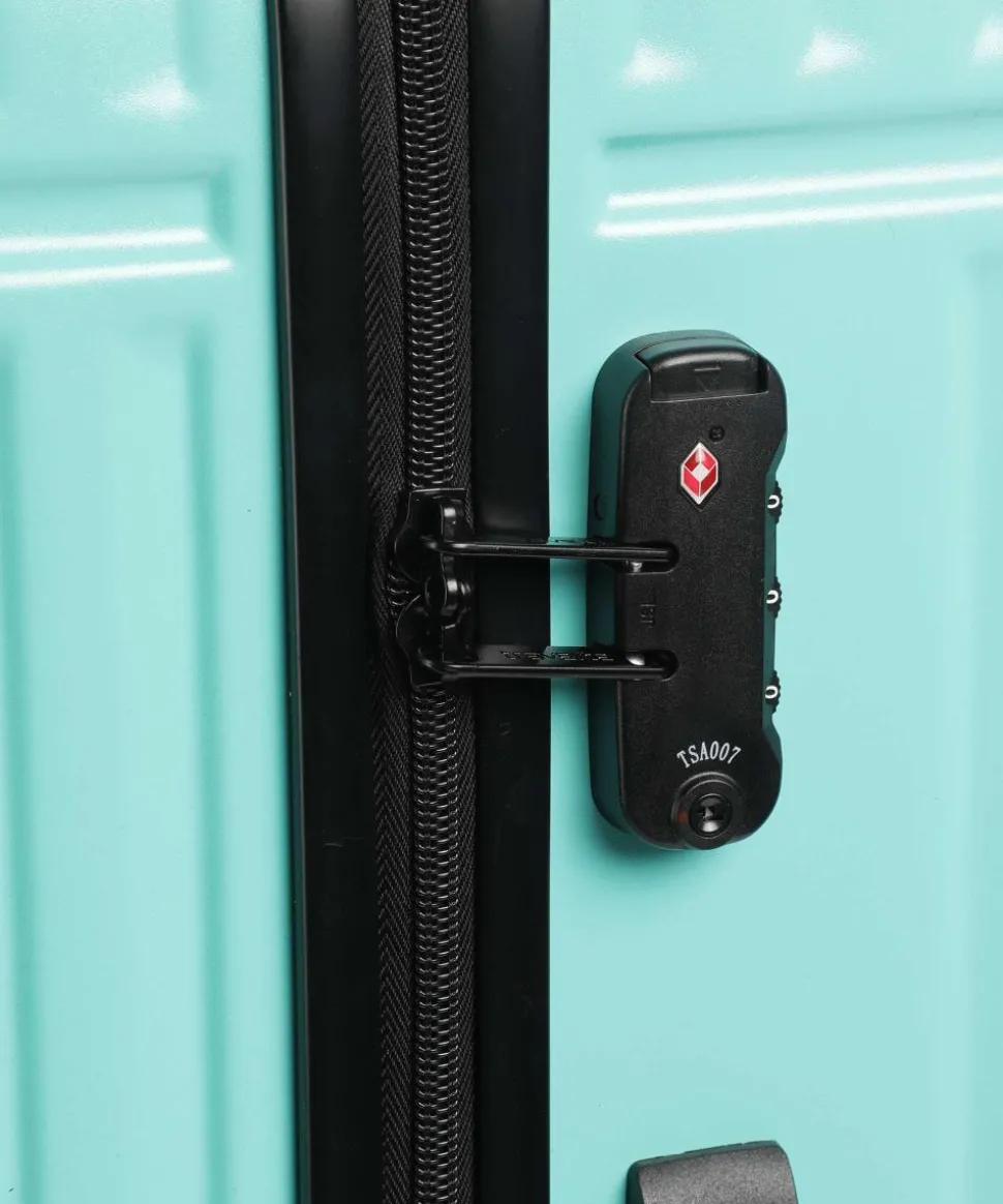 Cruise 4-Rollen Trolley Set türkis 3-tlg.