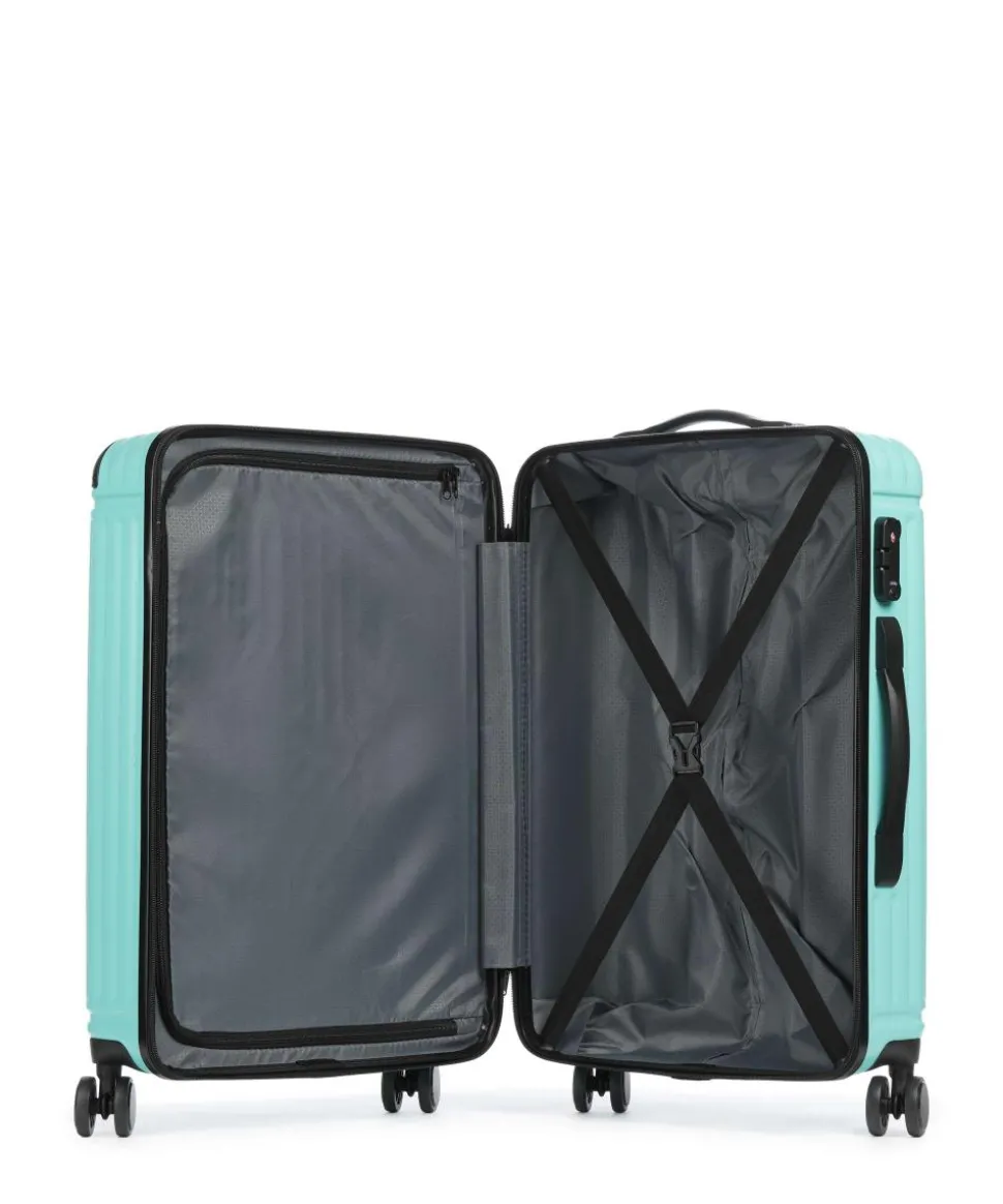 Cruise 4-Rollen Trolley Set türkis 3-tlg.