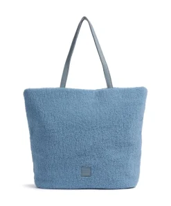 Cuddle Shopper Kunstfell, Leder hellblau
