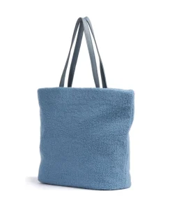 Cuddle Shopper Kunstfell, Leder hellblau