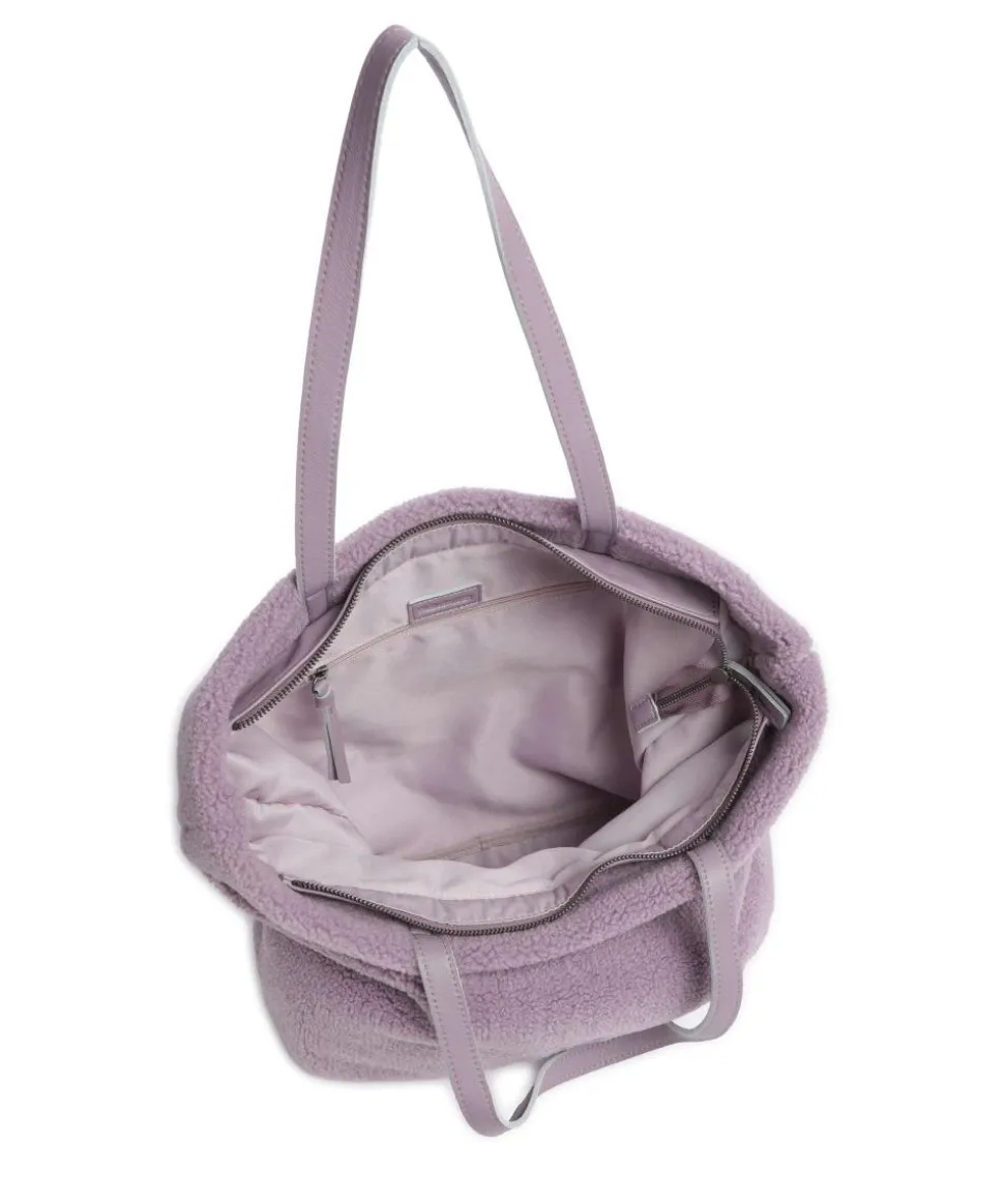 Cuddle Shopper Kunstfell, Leder lavendel