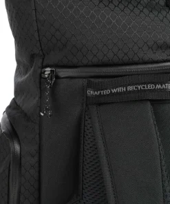 Cyclist Rucksack 15″ recyceltes Polyester schwarz