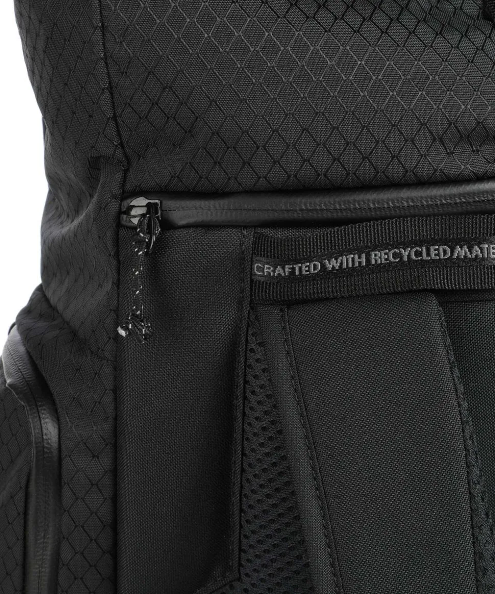 Cyclist Rucksack 15″ recyceltes Polyester schwarz