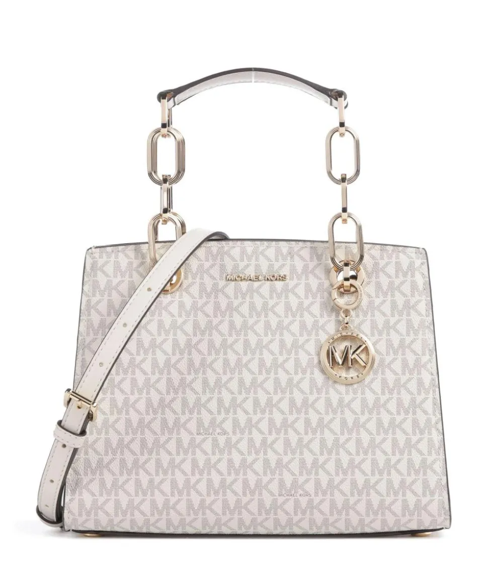 Cynthia Handtasche Canvas elfenbein