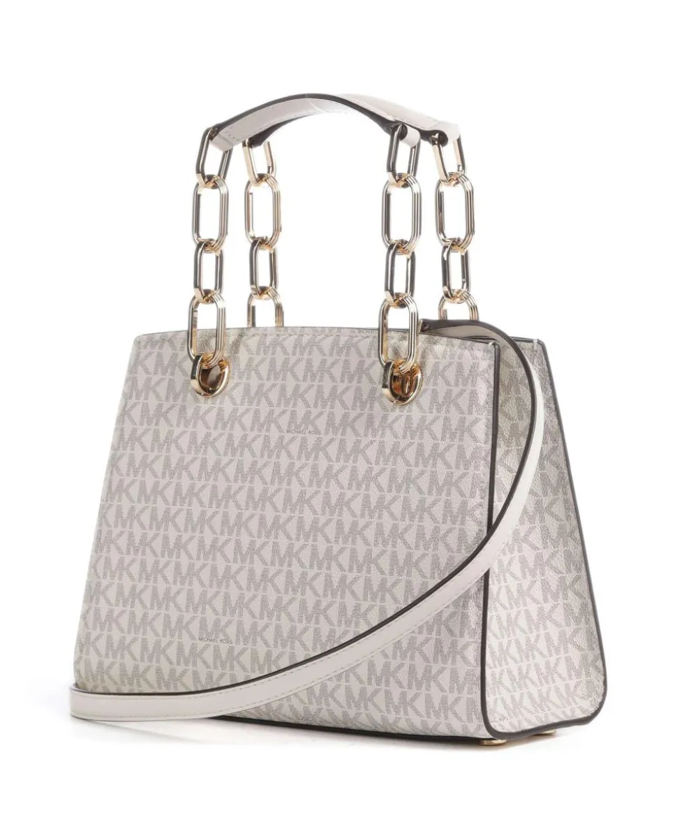 Cynthia Handtasche Canvas elfenbein