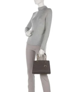 Cynthia Handtasche Canvas dunkelbraun