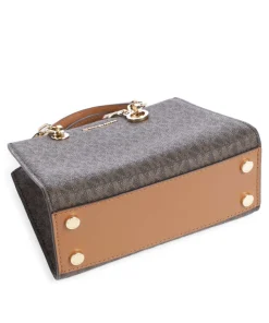 Cynthia Umhängetasche Canvas dunkelbraun