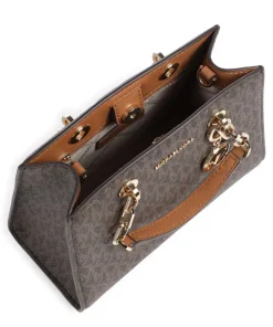 Cynthia Umhängetasche Canvas dunkelbraun