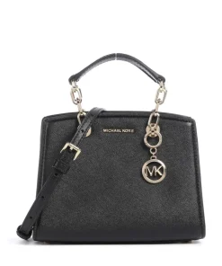 Cynthia Umhängetasche fein genarbtes Rindsleder schwarz