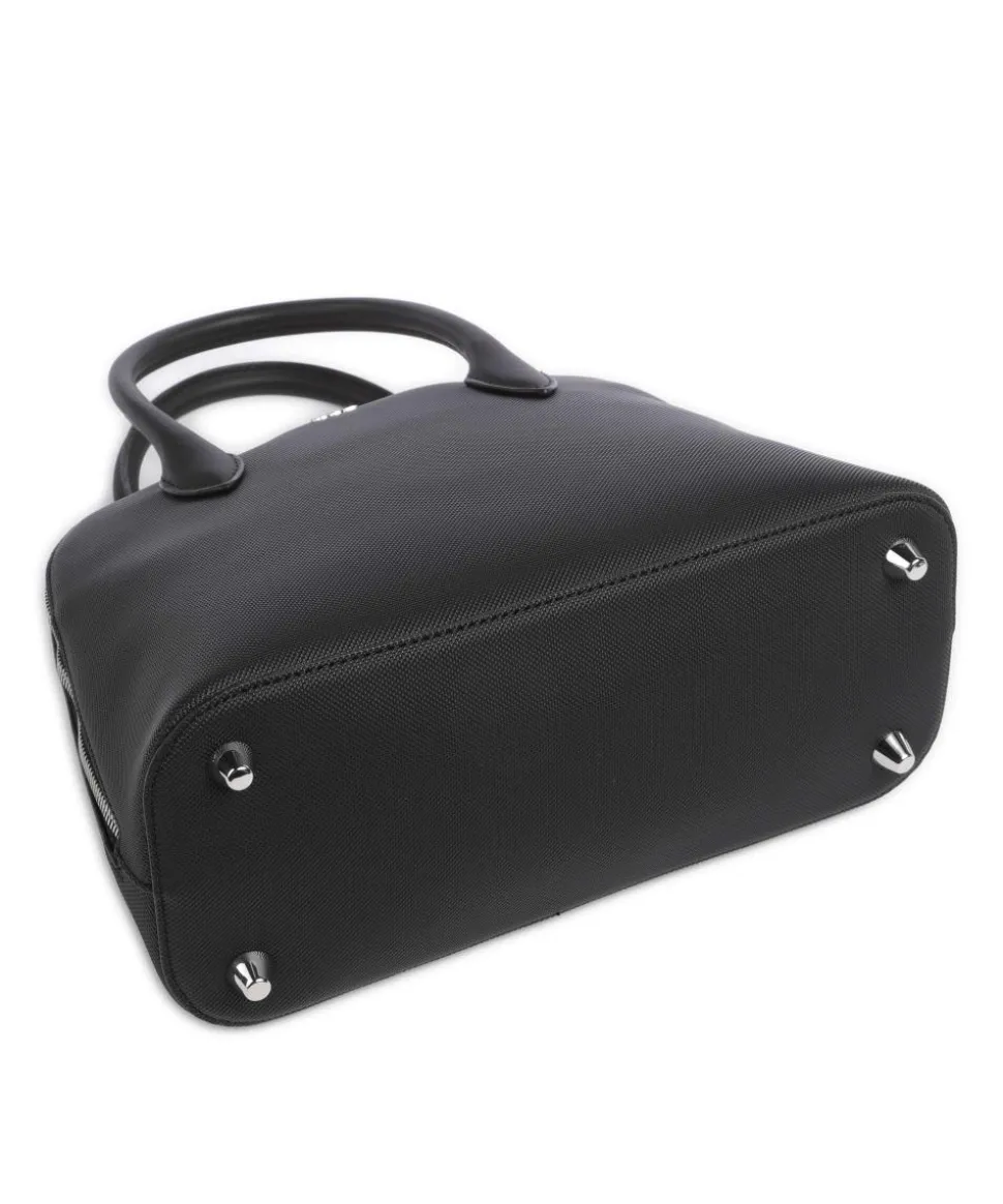 Daily City Handtasche Kunststoff schwarz