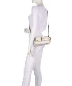 Dakota Small Umhängetasche Pull-Up Rindsleder creme